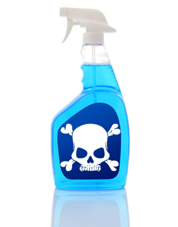 most toxic household cleaners